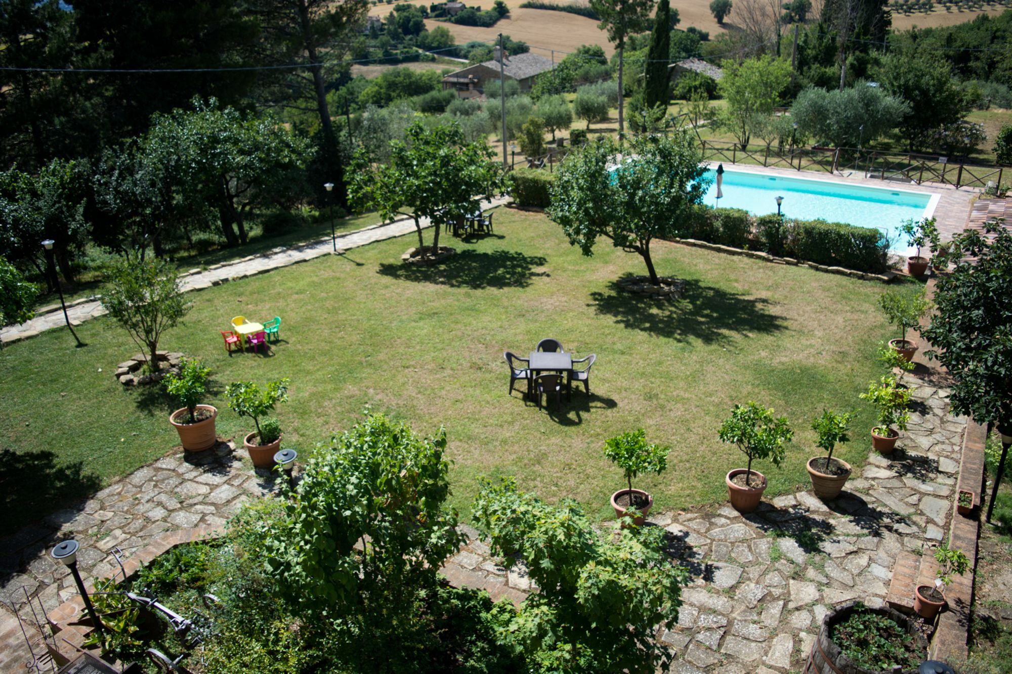 La Collina Di Pilonico Guest House Perugia Bagian luar foto
